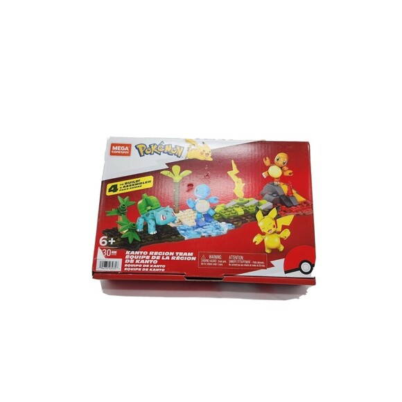 Pokemon Mega Construx: Kanto Region Team: Original Starters Building Set. USED. - Picture 1 of 10